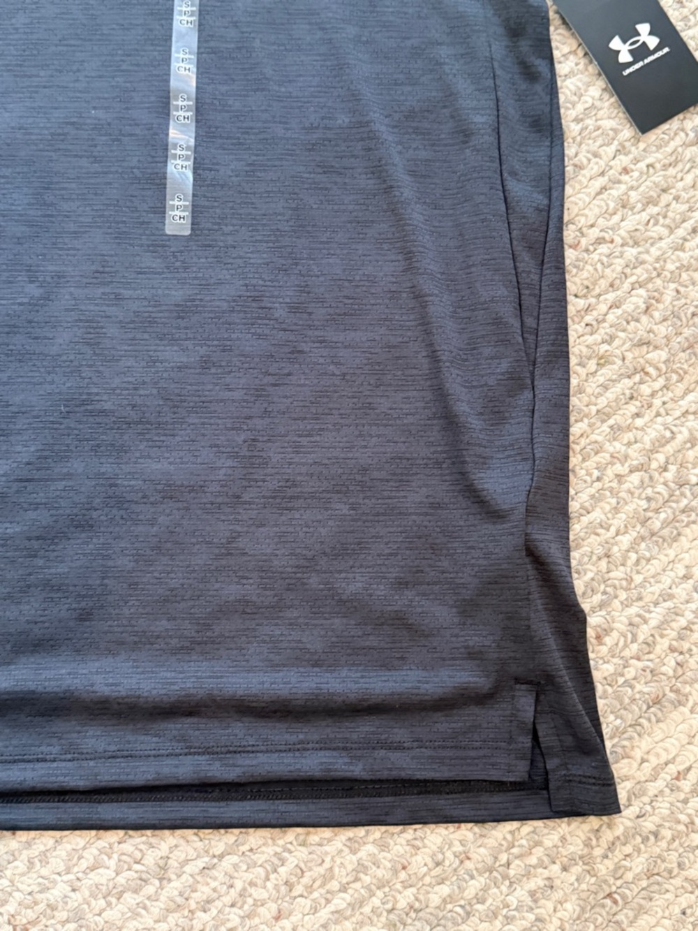 Under Armour Tank Top Size Small HeatGear Athletic Sleeveless Gray Shirt - Picture 6 of 12